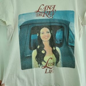 Vintage Lana Del Rey Lust for Life Concert Tee